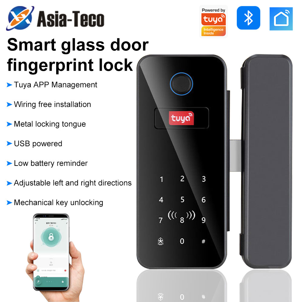 Home Office Immigration - Support Tuya app intelligent lock glass