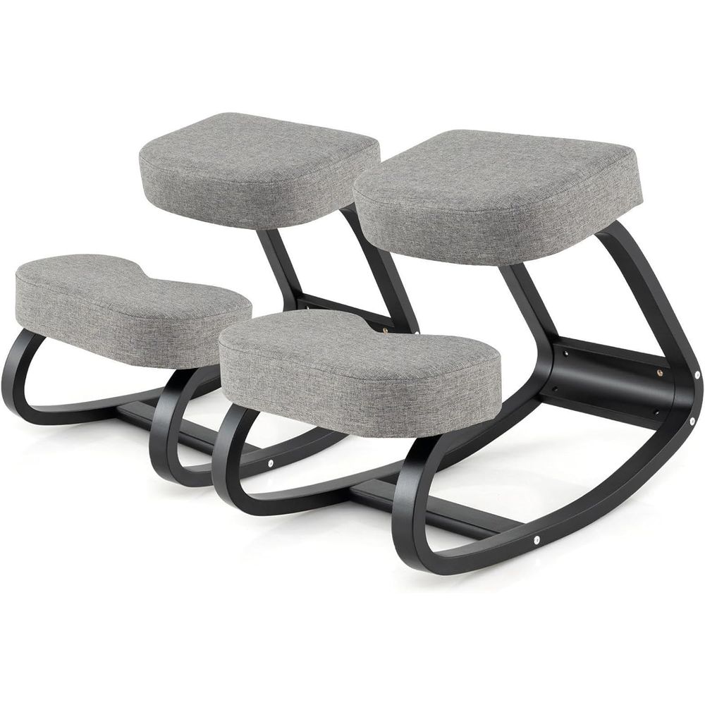 Home Office Or - Ergonomic Kneeling Chair with Cushion, Rocking
