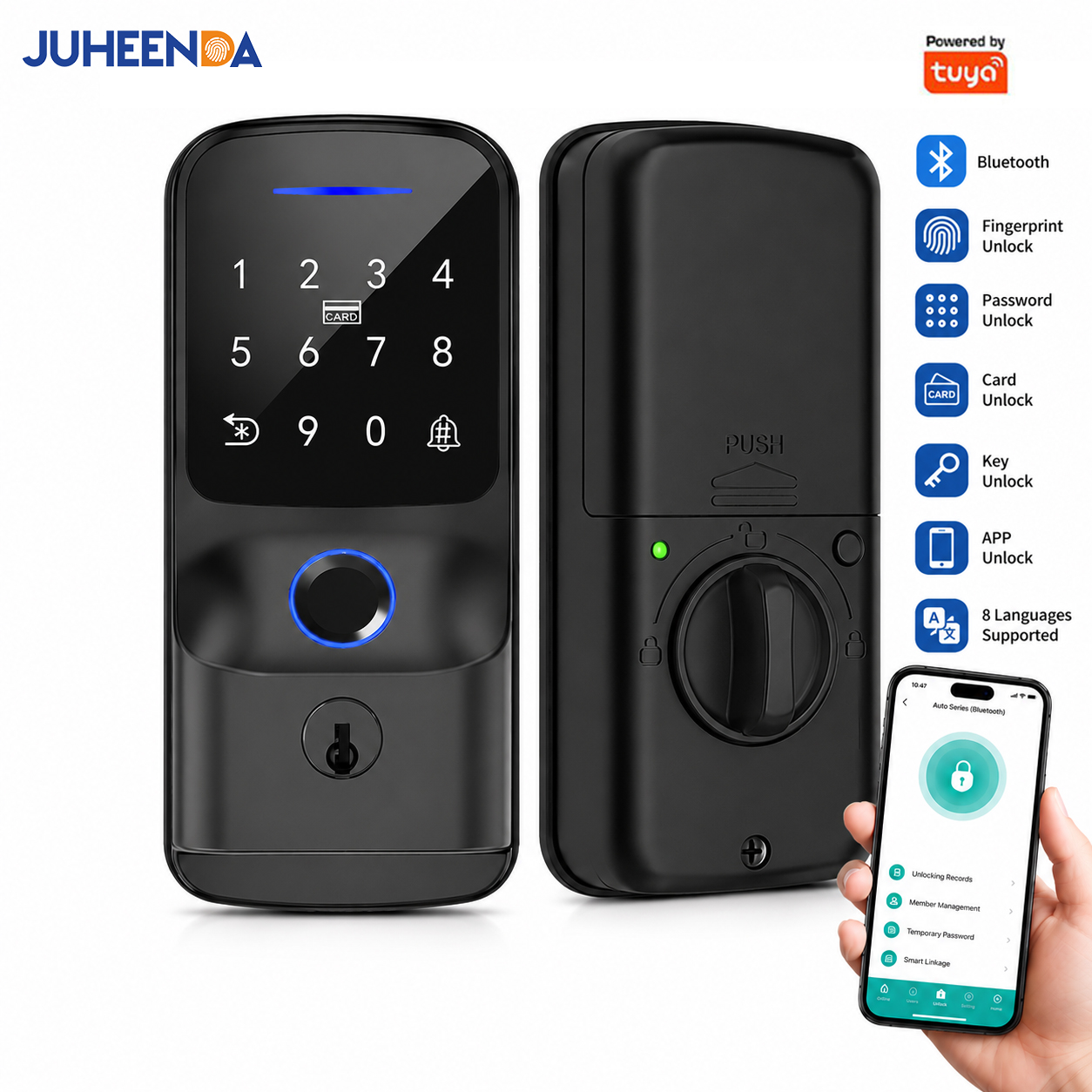 Home Office Immigration - Tuya BLE WiFi Smart Door Lock
