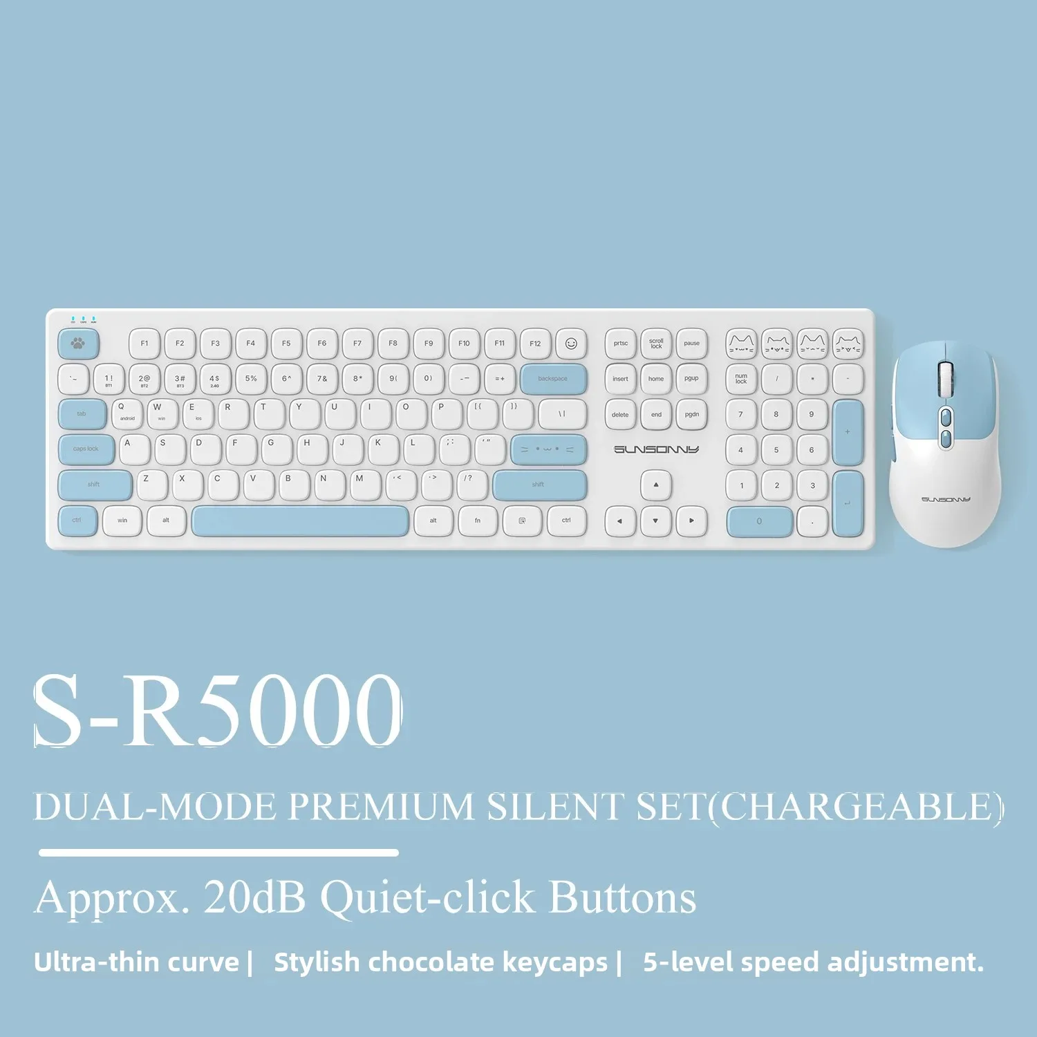 Cute Silent Keyboard and Mouse – обзор и цена Home Office For Mac