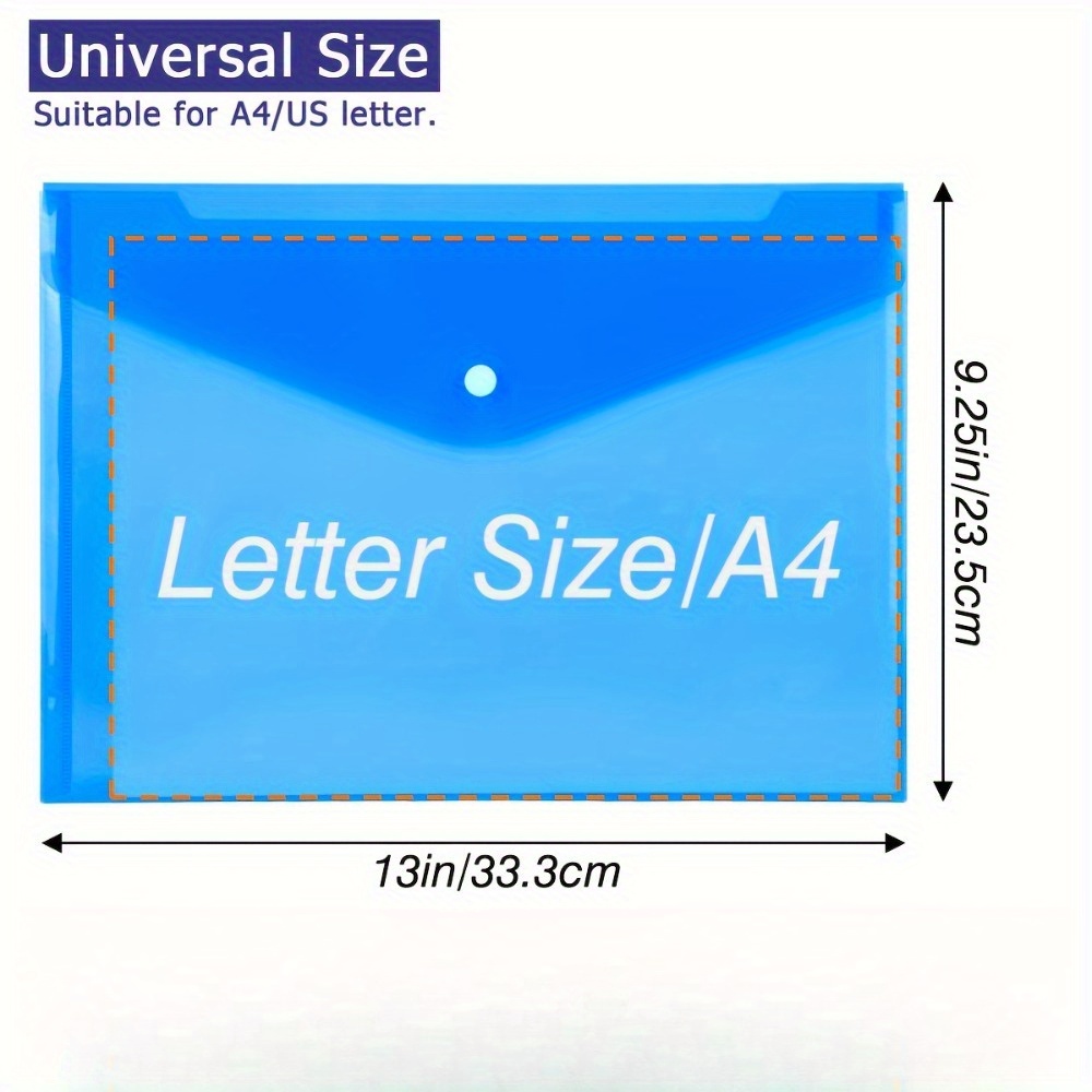 A4/Letter Size File Bags with  – обзор и цена Home Office Organization