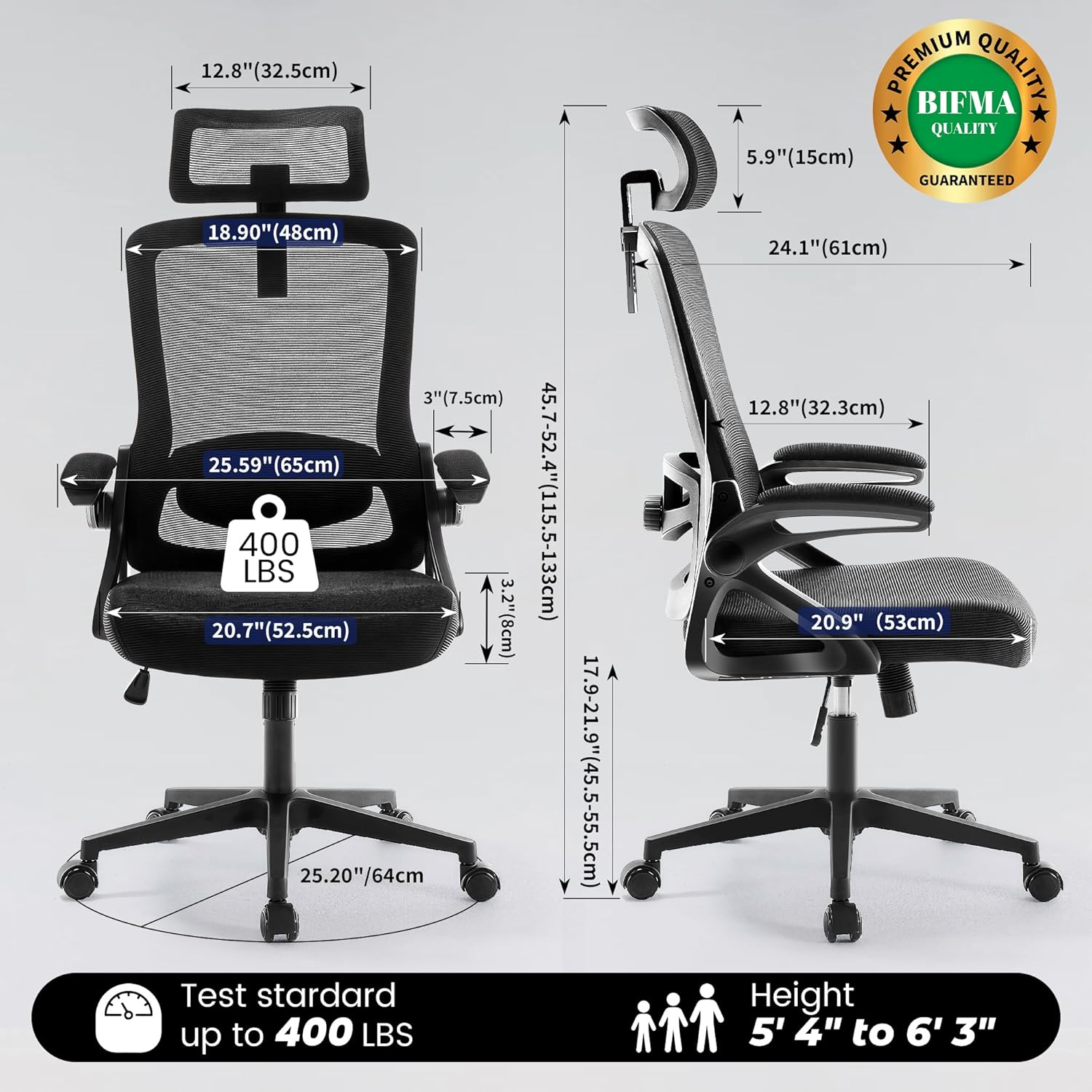 Ergonomic Office Chair 400 LBS – обзор и цена Home Office Desk
