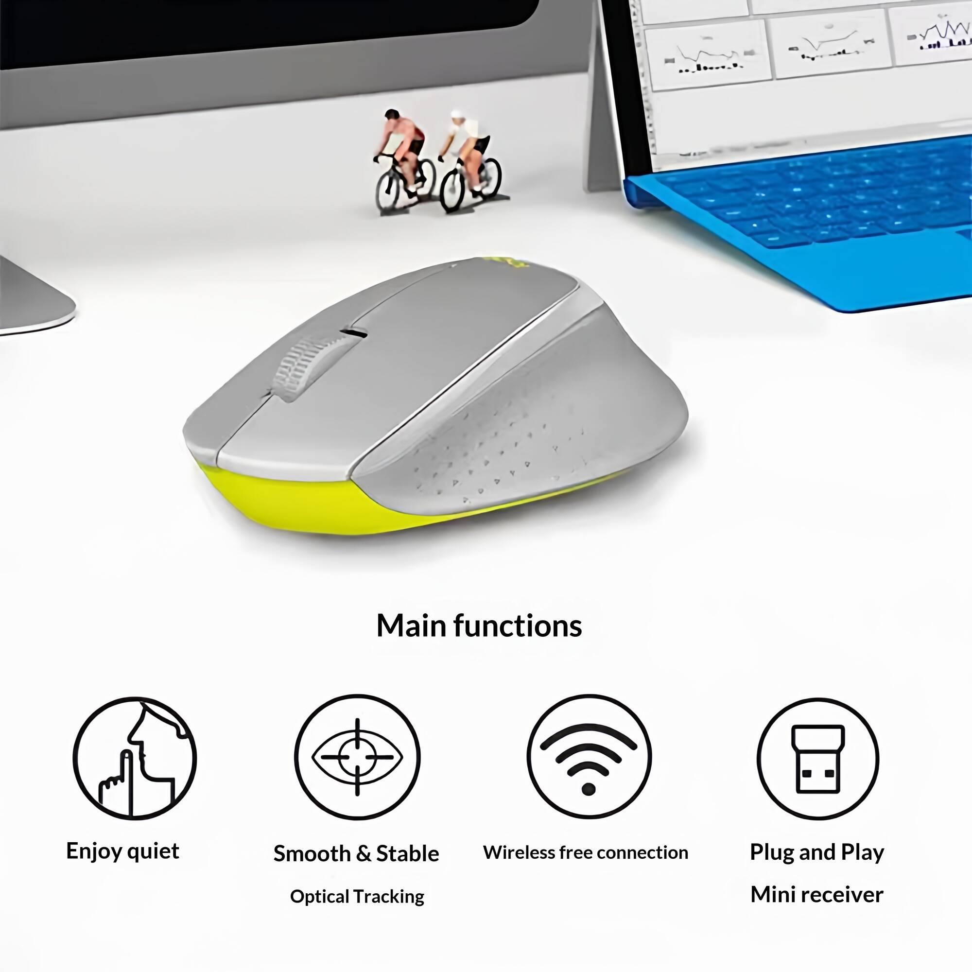 Logitech M330 Silent Wireless  – обзор и цена Home Office For Mac