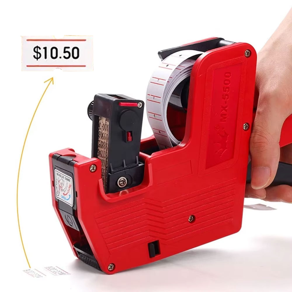Red MX-5500A 8-bit label gun w – обзор и цена Label Maker Machine