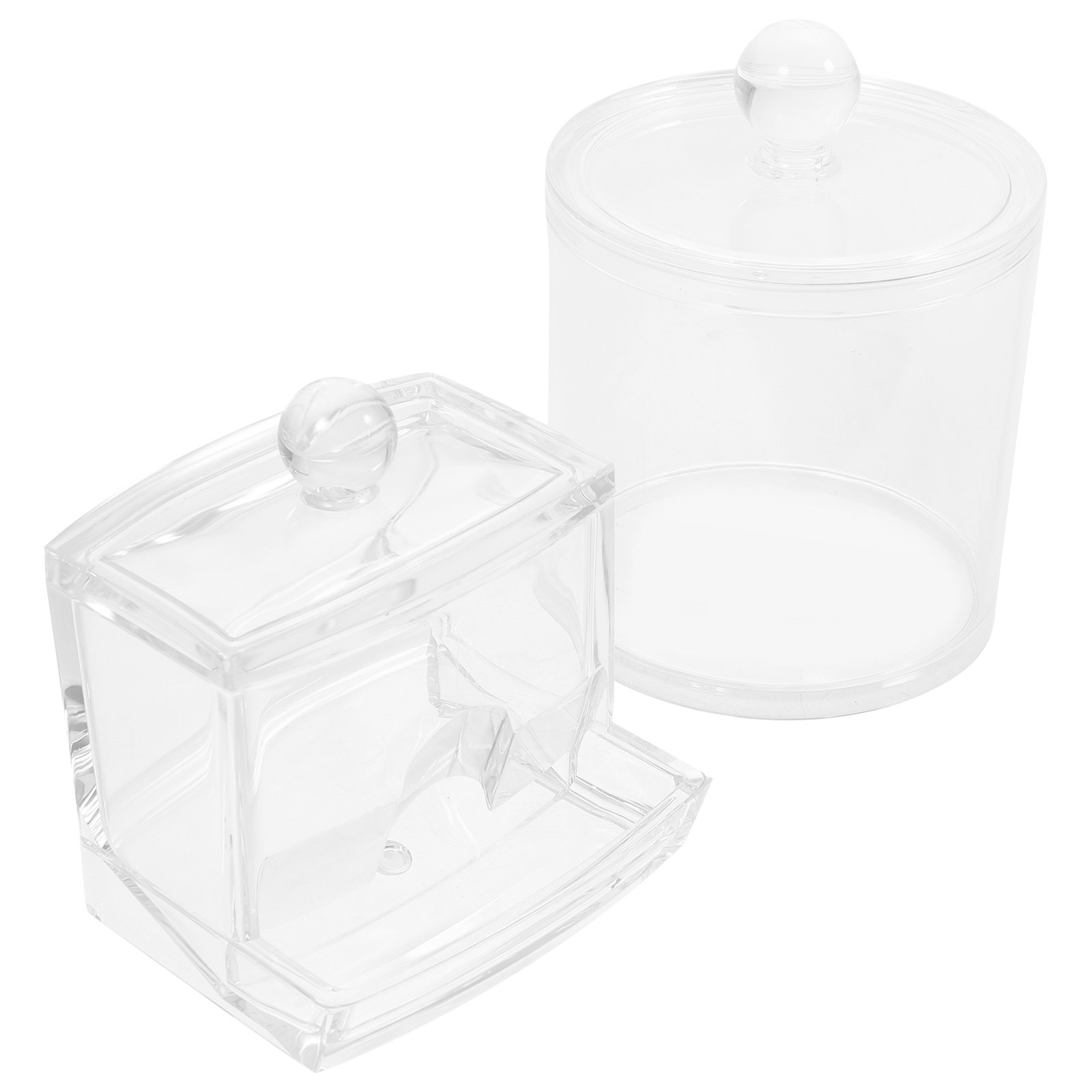 2Pcs Sturdy Acrylic Cotton Pad – обзор и цена Home Office Organization