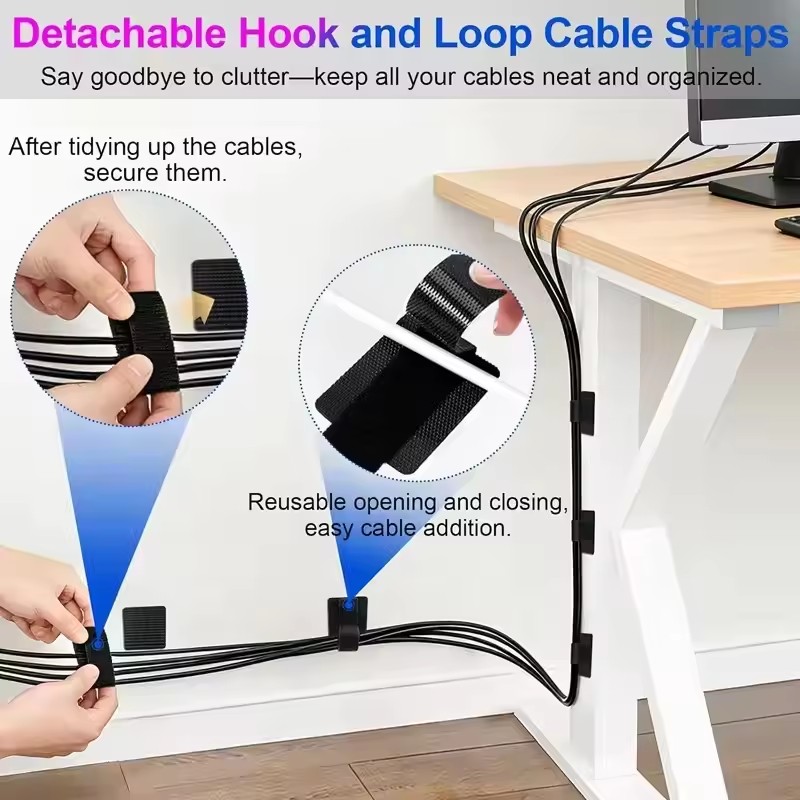 4/20Pcs Reusable Self-Adhesive – обзор и цена Home Office Desk