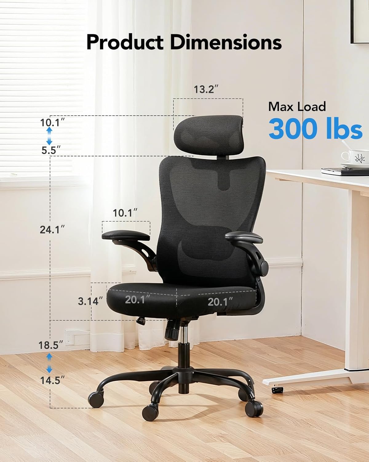 Ergonomic Office Chair, High B – обзор и цена Home Office Desk