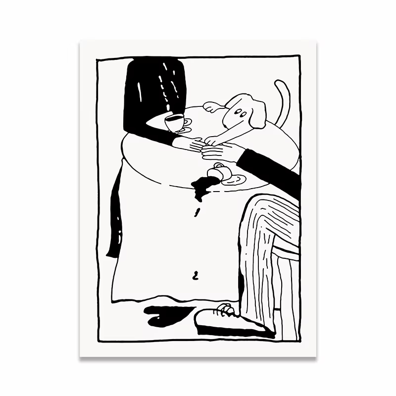 1pc Scandinavian Minimalist Ar – обзор и цена Home Office Romance Manga