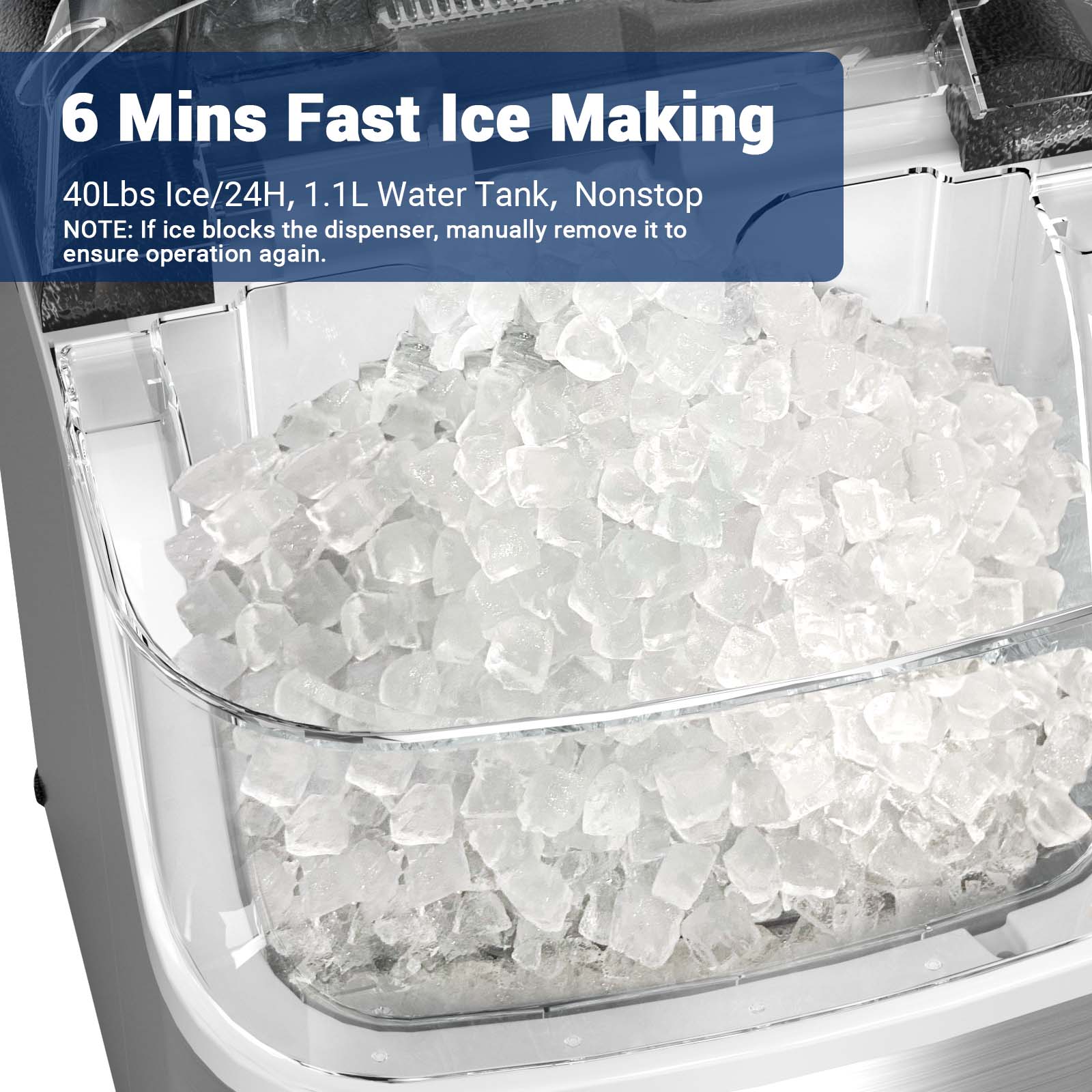 Nugget ice Maker countertop, S – обзор и цена Home Office Gear