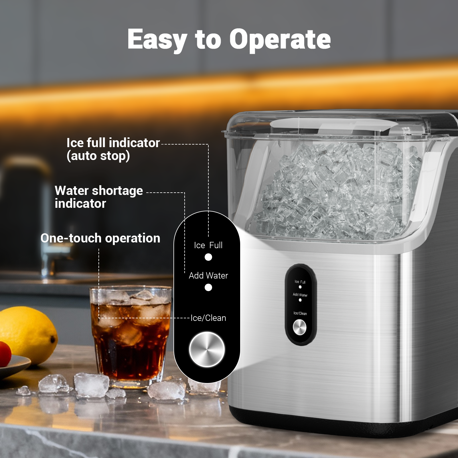 Nugget ice Maker countertop, S – обзор и цена Home Office Gear