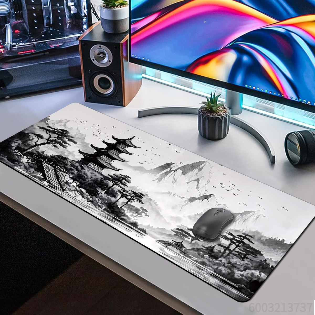 Ink Wash Mountain Landscape De – обзор и цена Mousepad Xl Extended