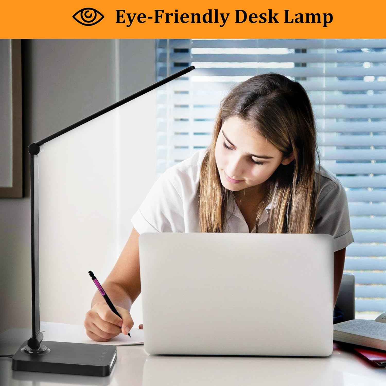 LED Desk Lamp with USB Ports,  – обзор и цена Home Office Desk