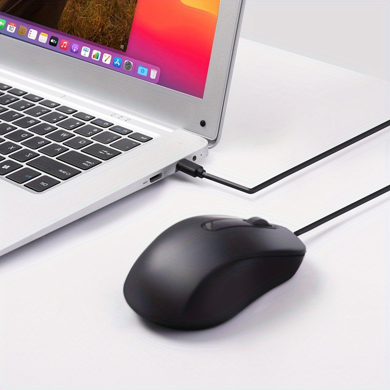 Mute Type C Wired Mouse Ergono – обзор и цена Home Office For Mac