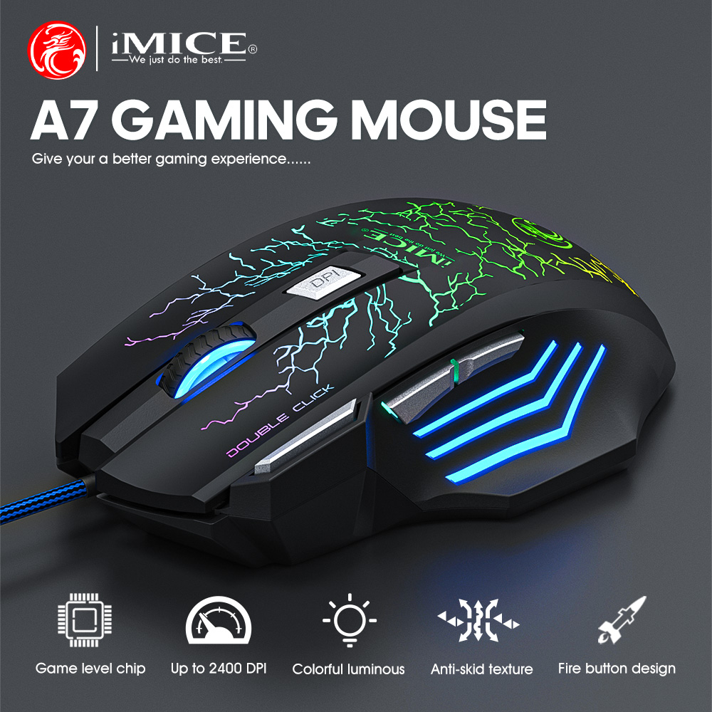 USB Wired Gaming Mouse High Pr – обзор и цена Home Office For Mac