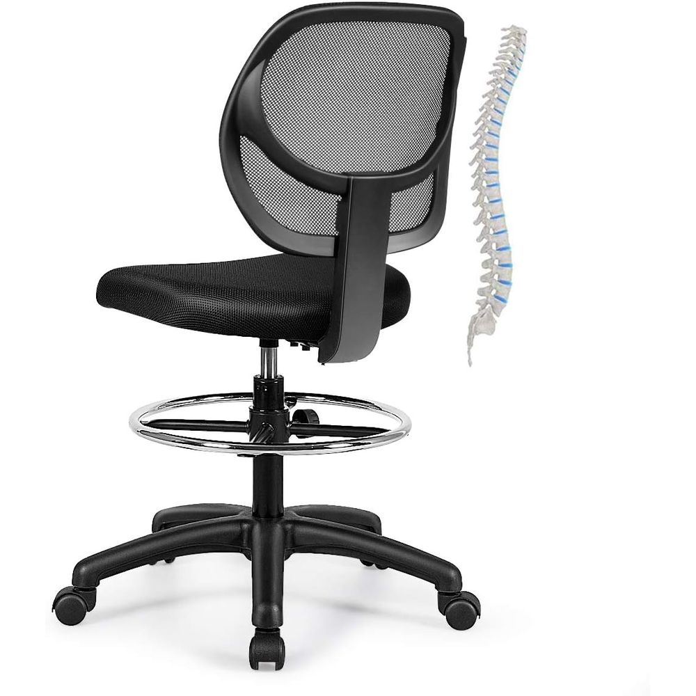 Ergonomic Black Mesh Swivel Of – обзор и цена Home Office Or