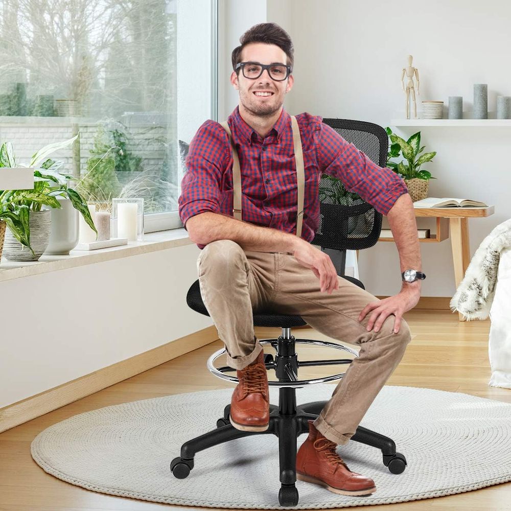 Ergonomic Black Mesh Swivel Of – обзор и цена Home Office Or