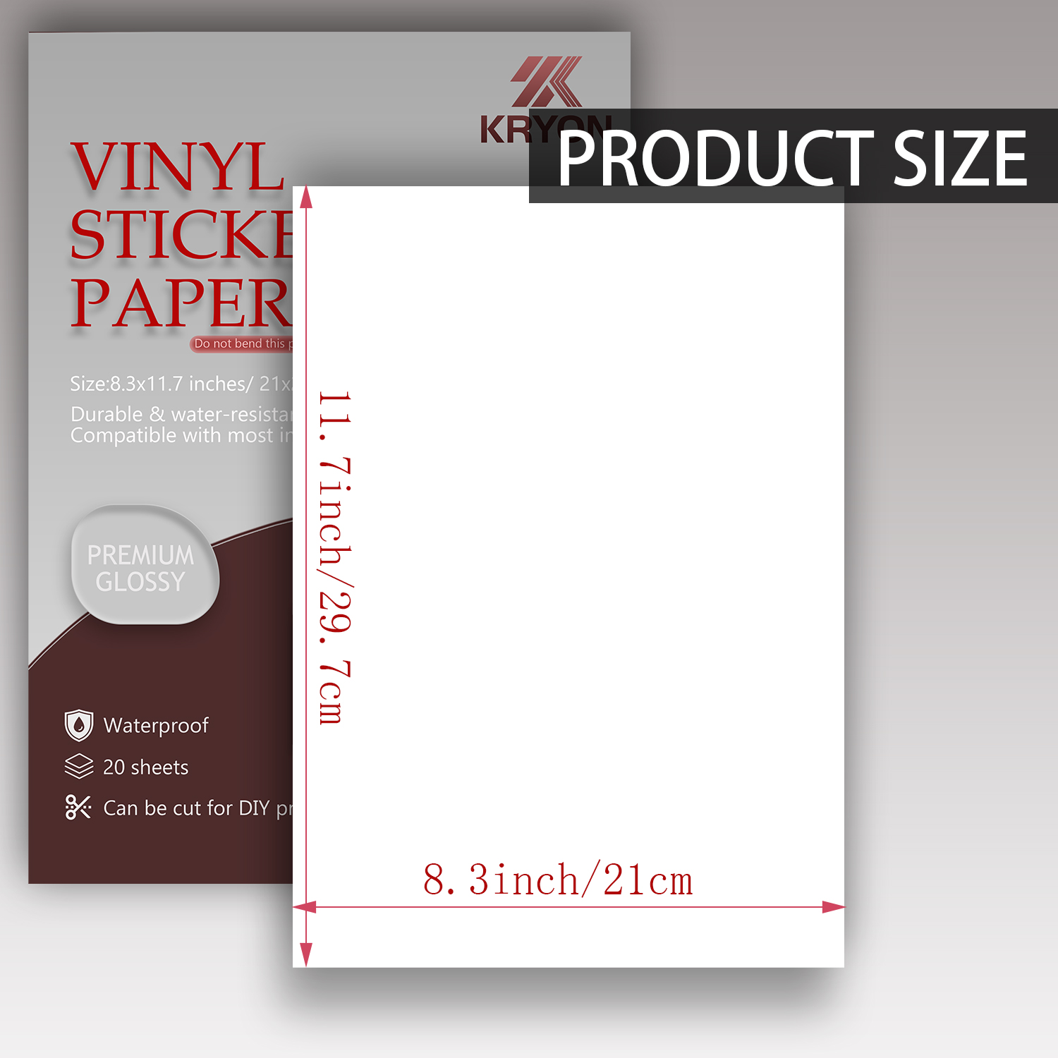 Glossy White Printable Vinyl S – обзор и цена Label Maker Machine