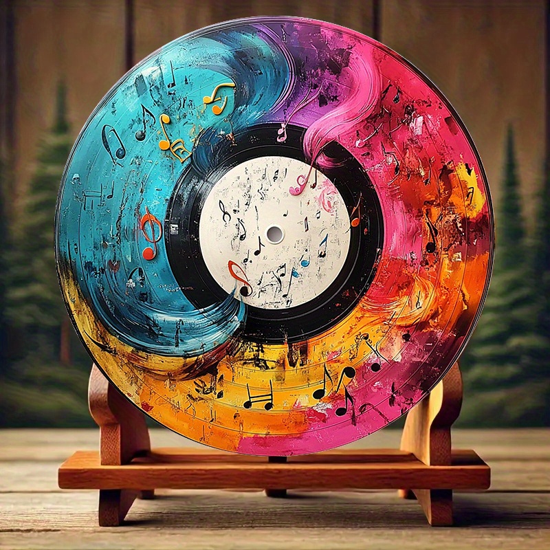 12-Inch Vibrant Vinyl Record A – обзор и цена Home Office Or