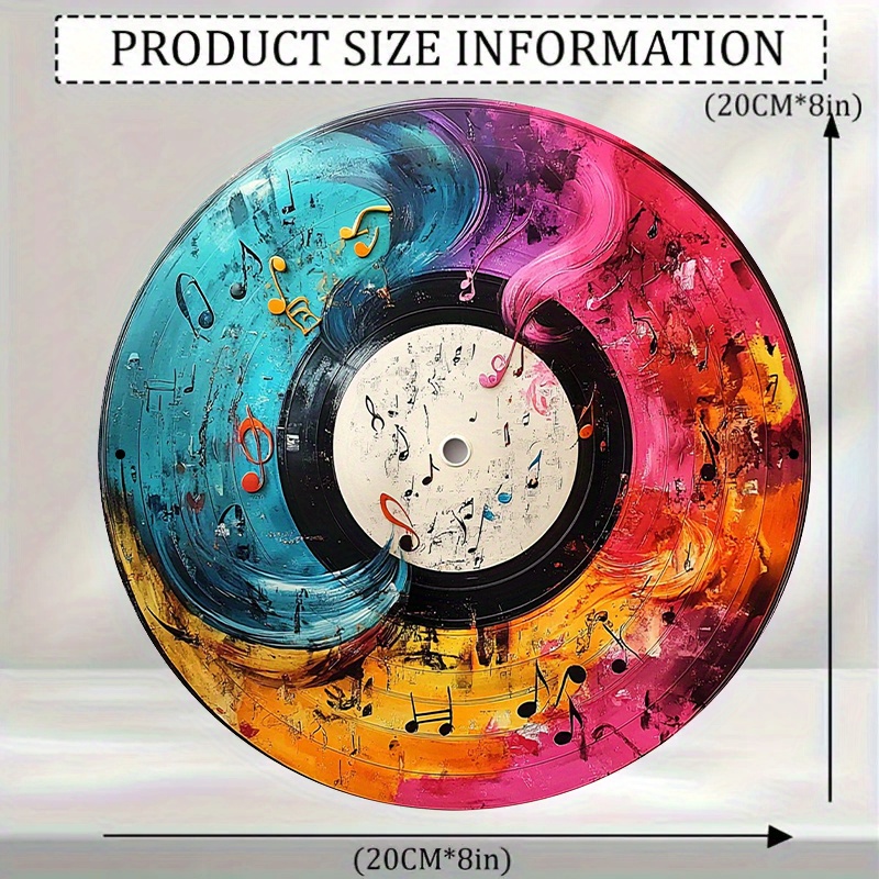 12-Inch Vibrant Vinyl Record A – обзор и цена Home Office Or