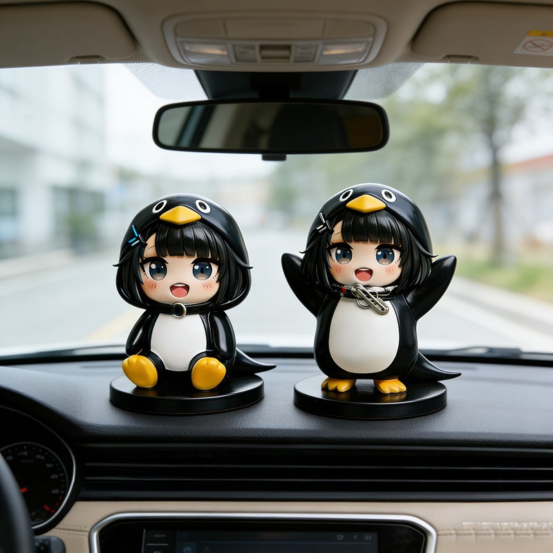 Guguga Little Penguin PVC Figu – обзор и цена Home Office Romance Manga