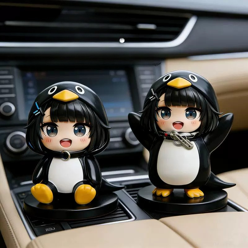 Guguga Little Penguin PVC Figu – обзор и цена Home Office Romance Manga