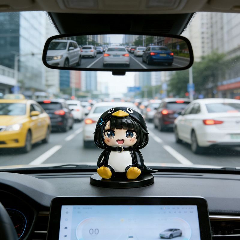 Guguga Little Penguin PVC Figu – обзор и цена Home Office Romance Manga
