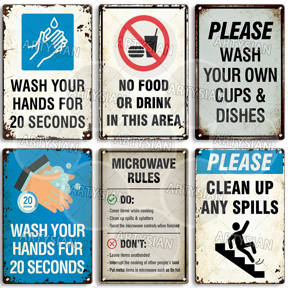 Hygiene Metal Sign No Shoes No – обзор и цена Home Office Or