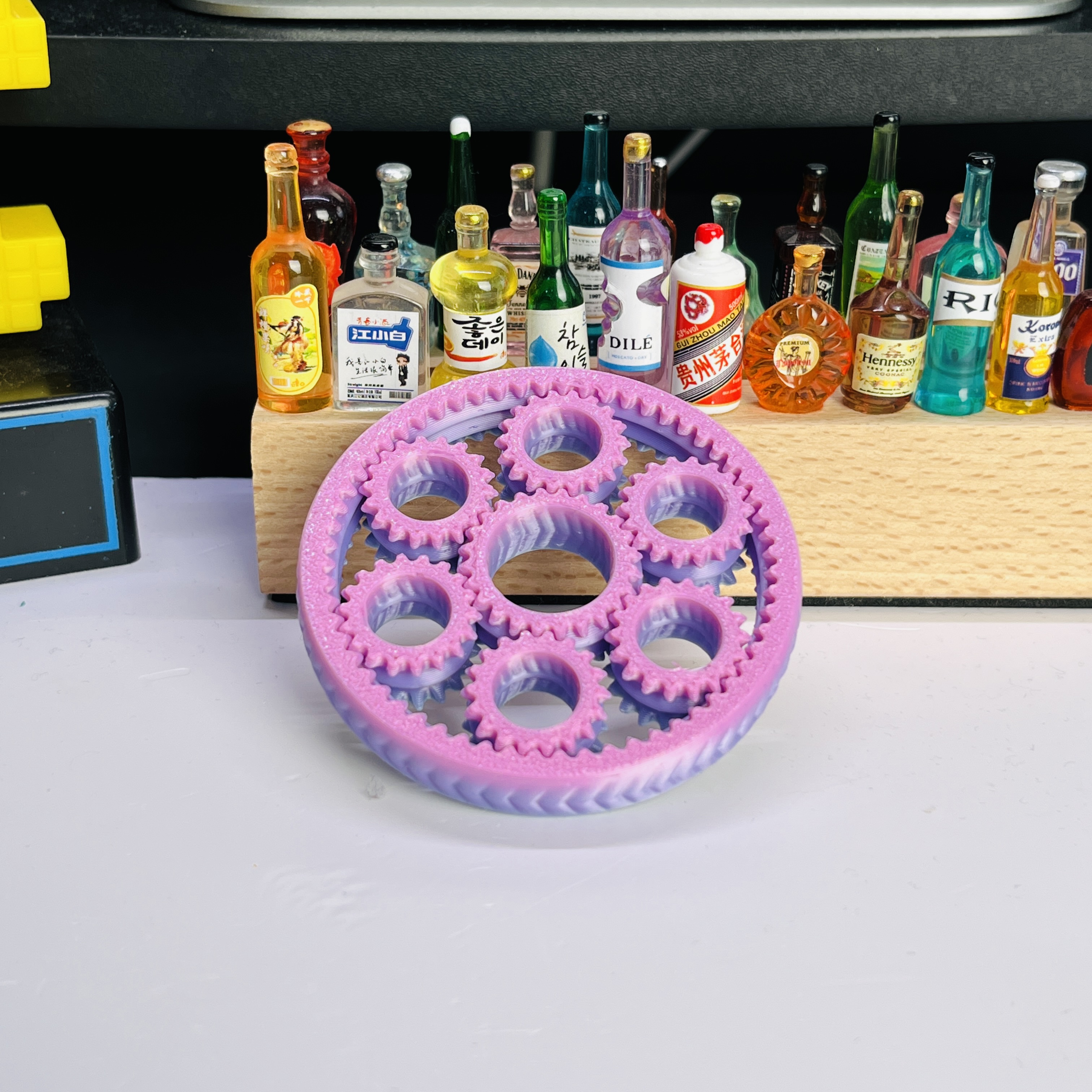 3D Printed Six-Gear Finger Spi – обзор и цена Home Office Gear