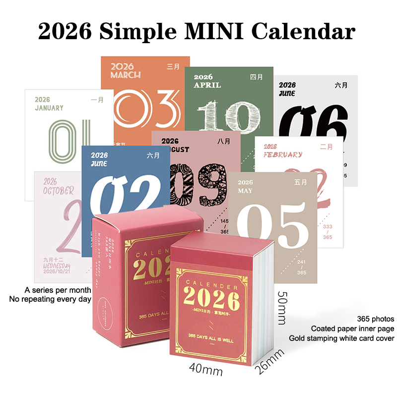 2026 Mini Calendar Daily Plann – обзор и цена Home Office 365