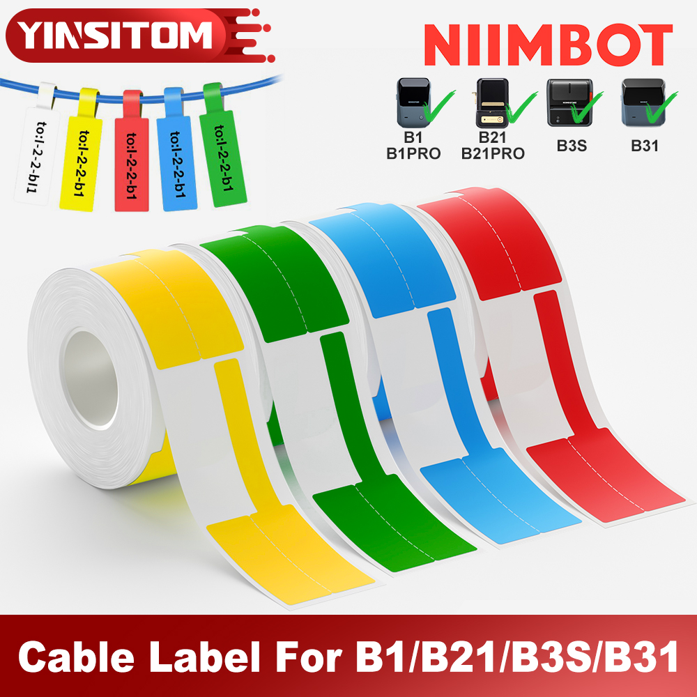 Niimbot Color Cable Label Wate – обзор и цена Label Maker Machine