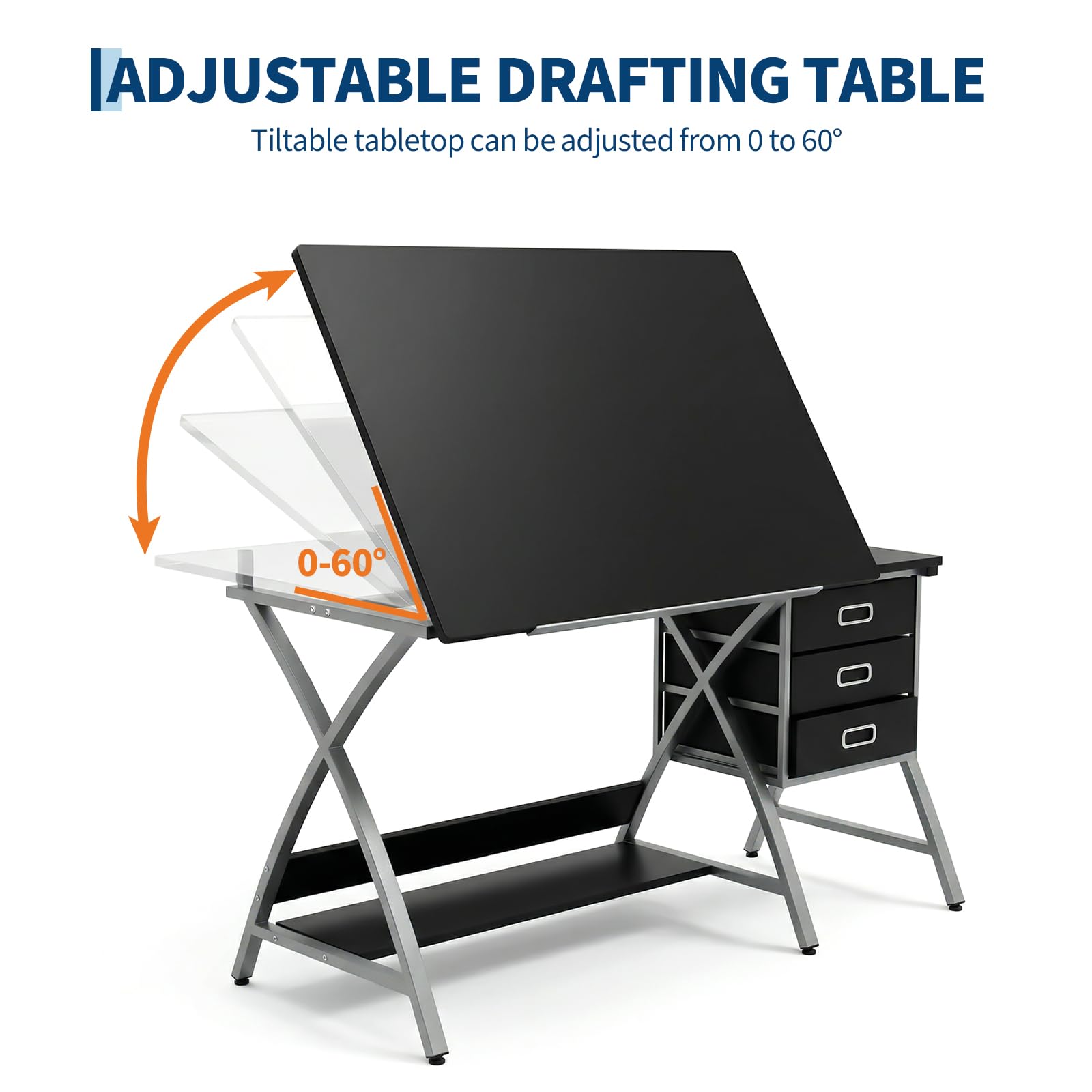 Tabletop Adjustable Drafting T – обзор и цена Home Office Desk
