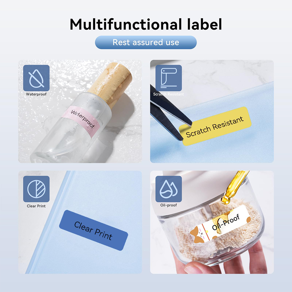 Niimbot D110 Label Paper Roll  – обзор и цена Label Maker Machine
