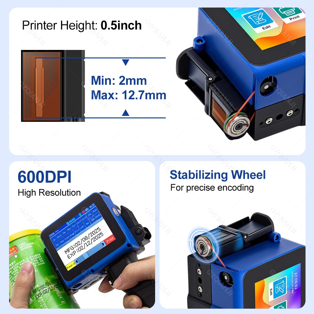 12.7mm Label Inkjet Printer Ha – обзор и цена Label Maker Machine