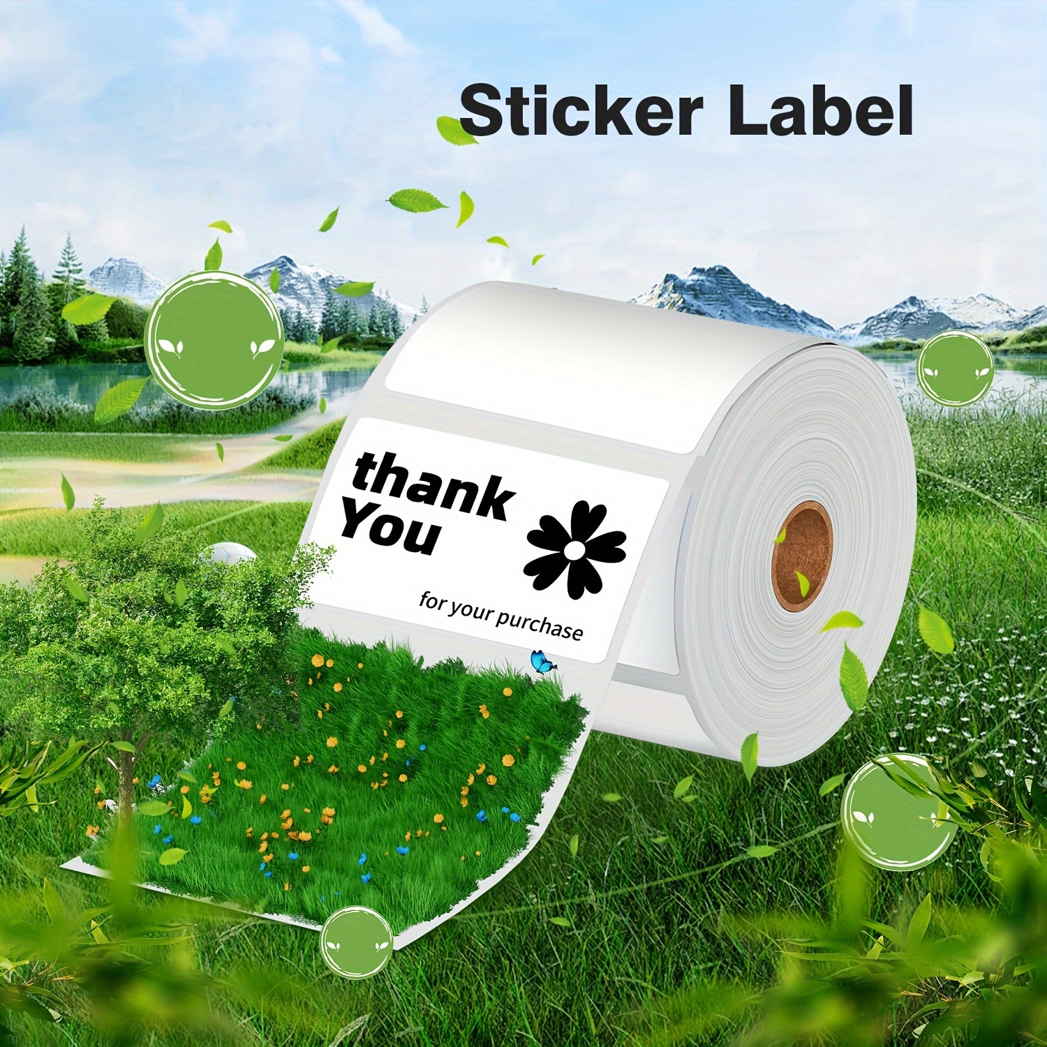 6-Roll Multi-Size Self-Adhesiv – обзор и цена Label Maker Machine