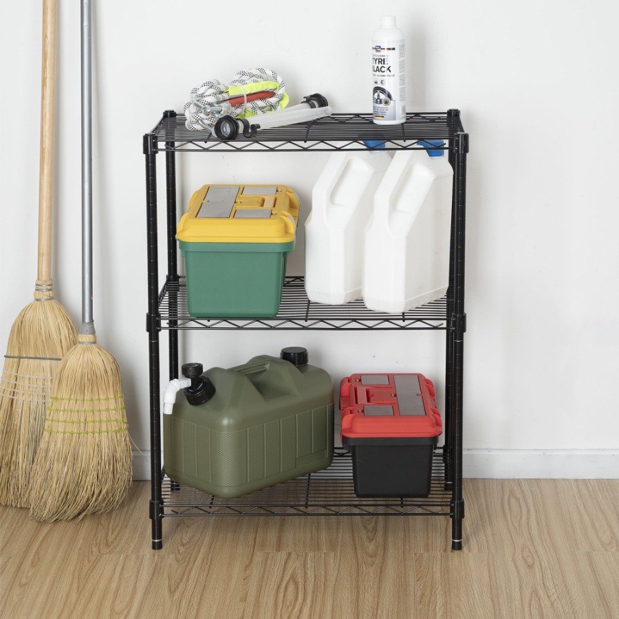 Heavy-Duty 3-Tier Wire Shelvin – обзор и цена Home Office Or