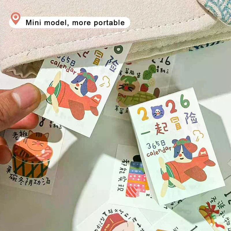 Mini 365 Day Calendar 2026 Pla – обзор и цена Home Office 365