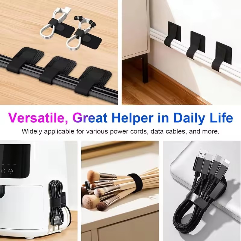 Adhesive Under Desk Cable Ties – обзор и цена Home Office Organization