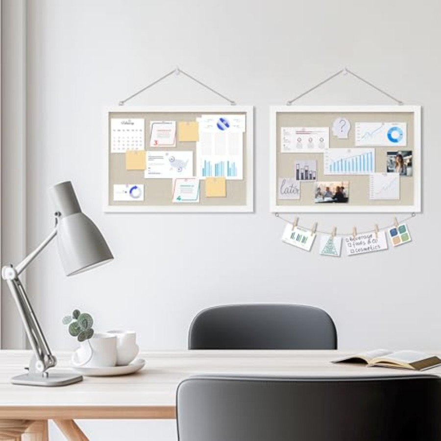 Cork Board with Linen White, B – обзор и цена Home Office Or