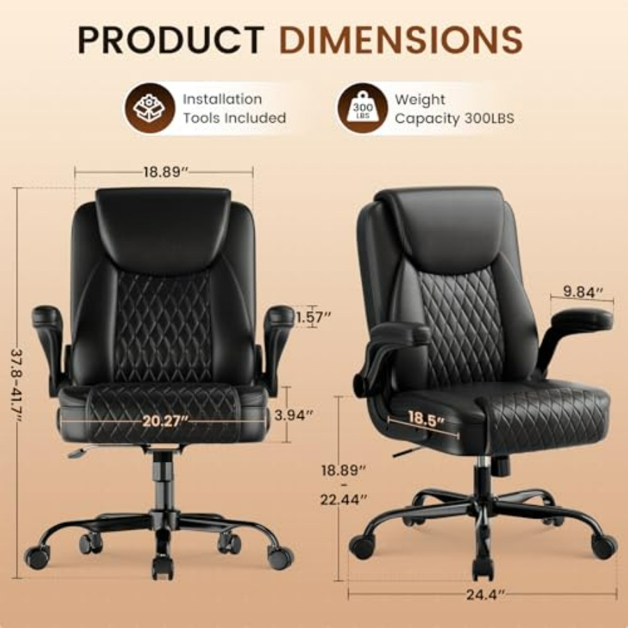 Leather Office Chair, Home Des – обзор и цена Home Office Desk