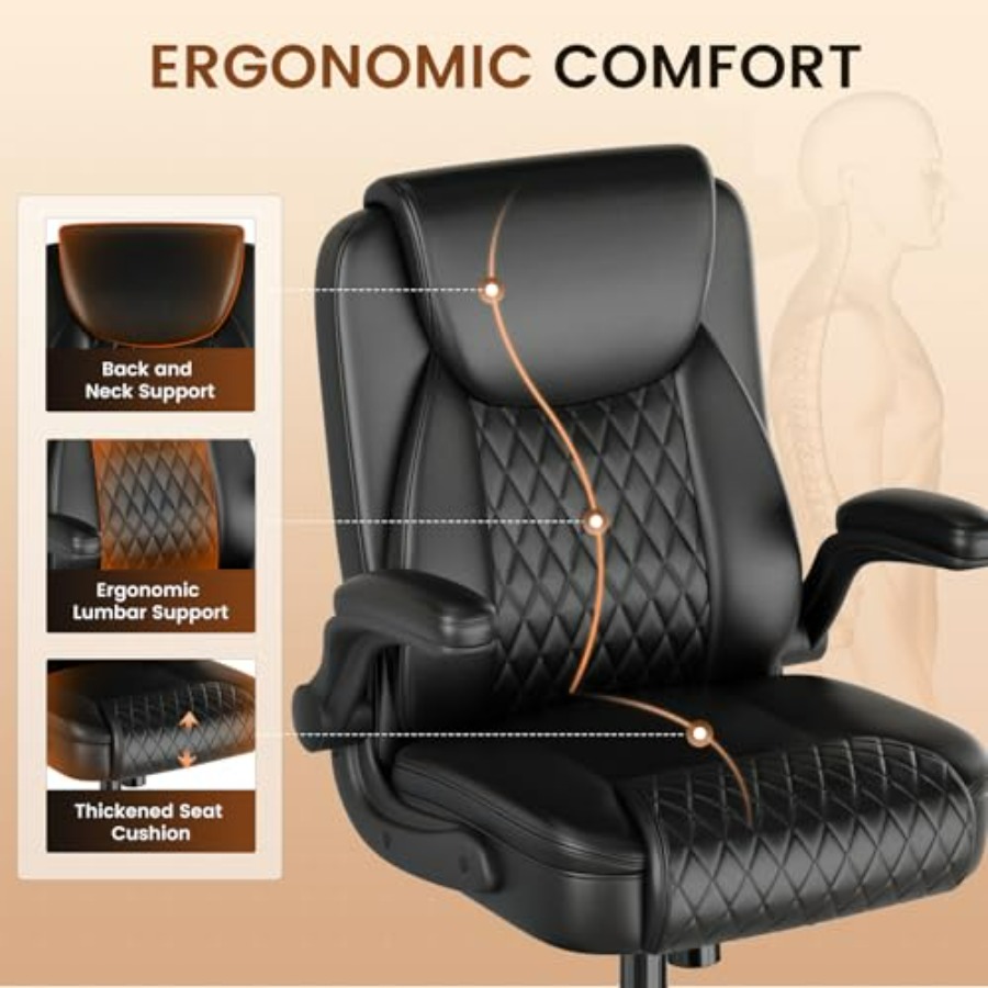 Leather Office Chair, Home Des – обзор и цена Home Office Desk