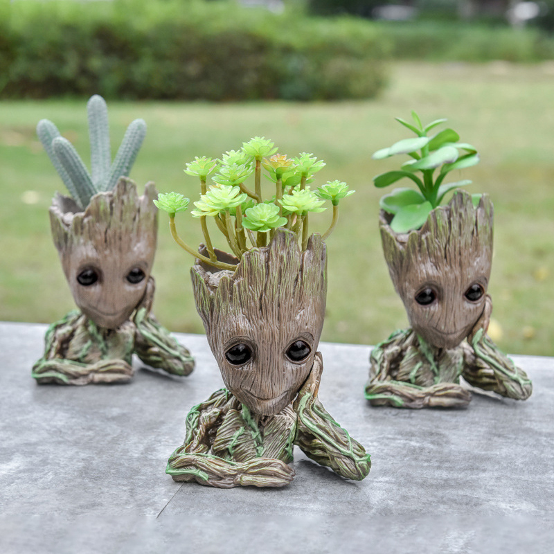 Baby Groot Flower Pot Home Dec – обзор и цена Home Office Romance Manga