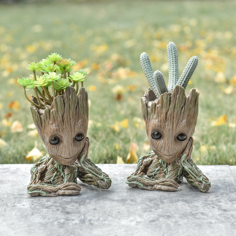 Baby Groot Flower Pot Home Dec – обзор и цена Home Office Romance Manga