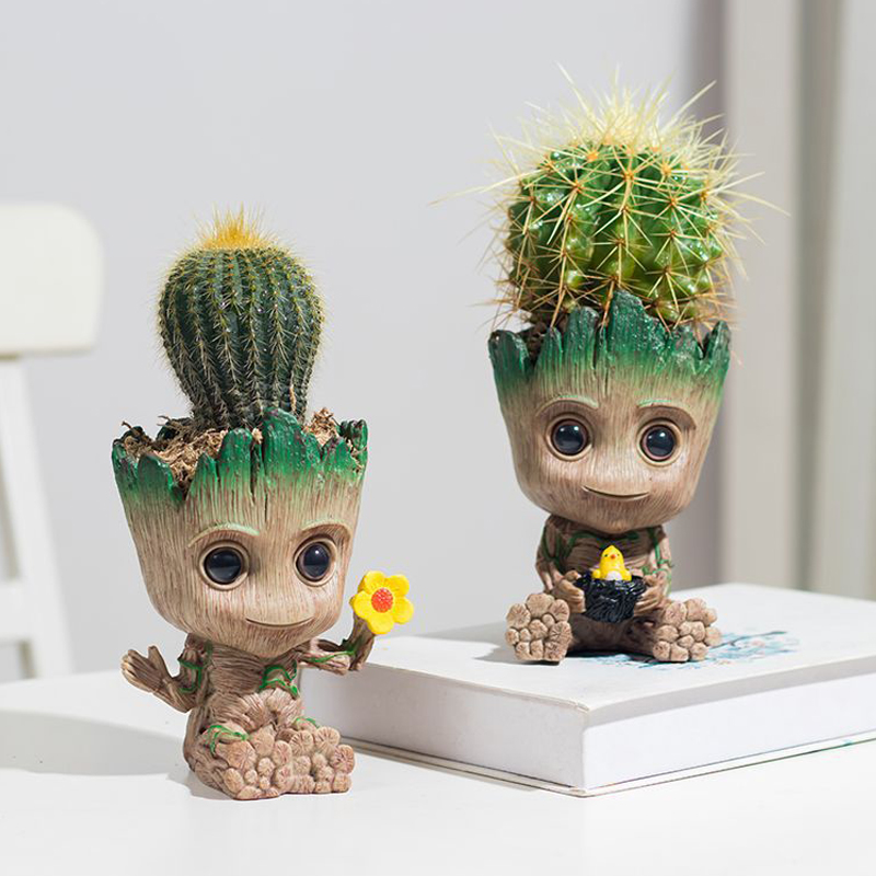 Baby Groot Flower Pot Home Dec – обзор и цена Home Office Romance Manga