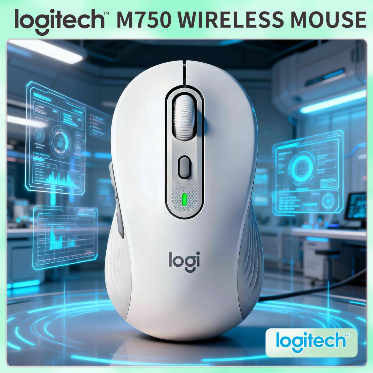 Logitech M750 Ergonomic Blueto – обзор и цена Home Office For Mac