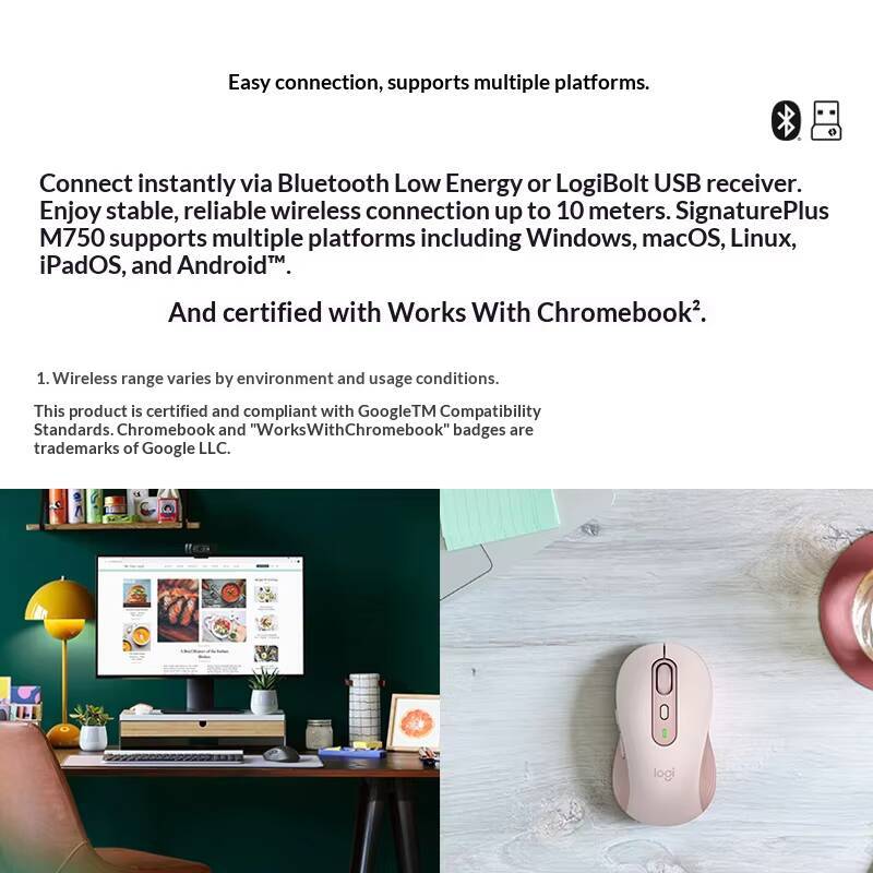 Logitech M750 Ergonomic Blueto – обзор и цена Home Office For Mac