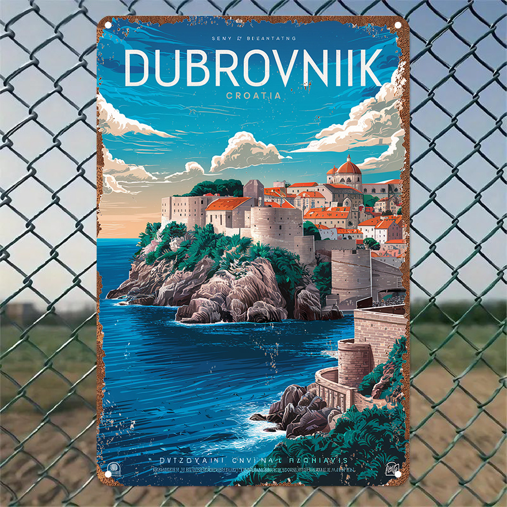 Vintage Dubrovnik Croatia  Met – обзор и цена Home Office Or