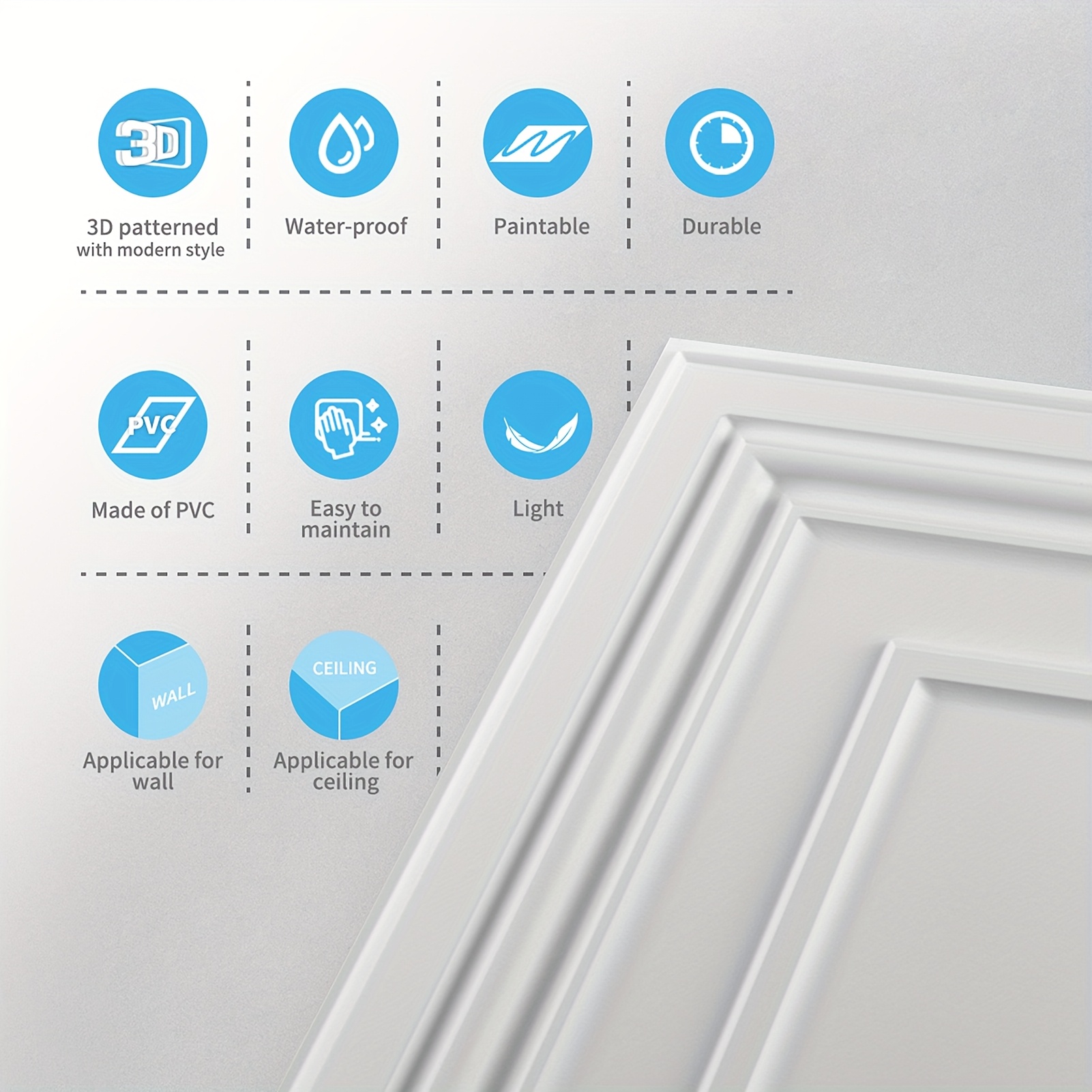 PVC 3D Drop Ceiling Tiles & Wa – обзор и цена Home Office Or