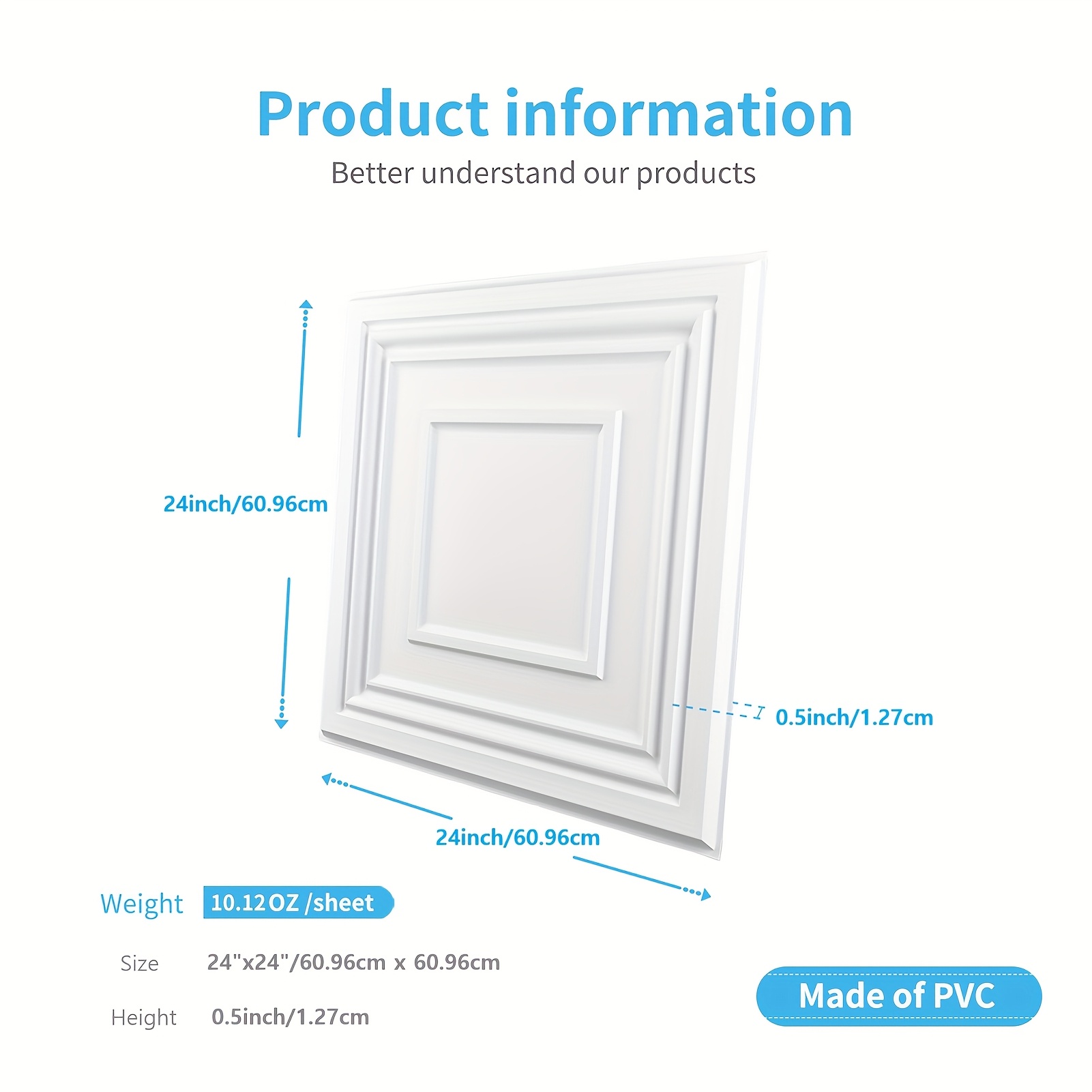 PVC 3D Drop Ceiling Tiles & Wa – обзор и цена Home Office Or