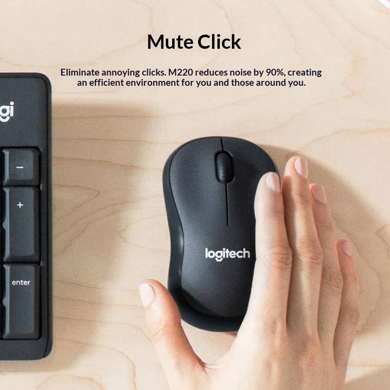 Logitech M220 SilentTouch Wire – обзор и цена Home Office For Mac