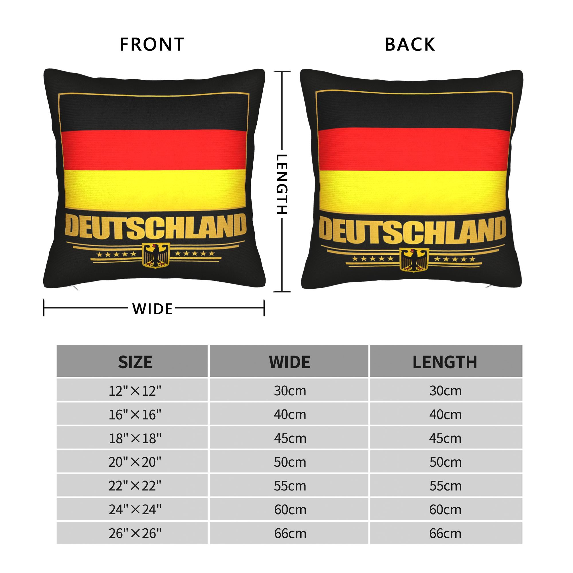 Germany Deutschland Flag Pillo – обзор и цена Home Office Deutschland